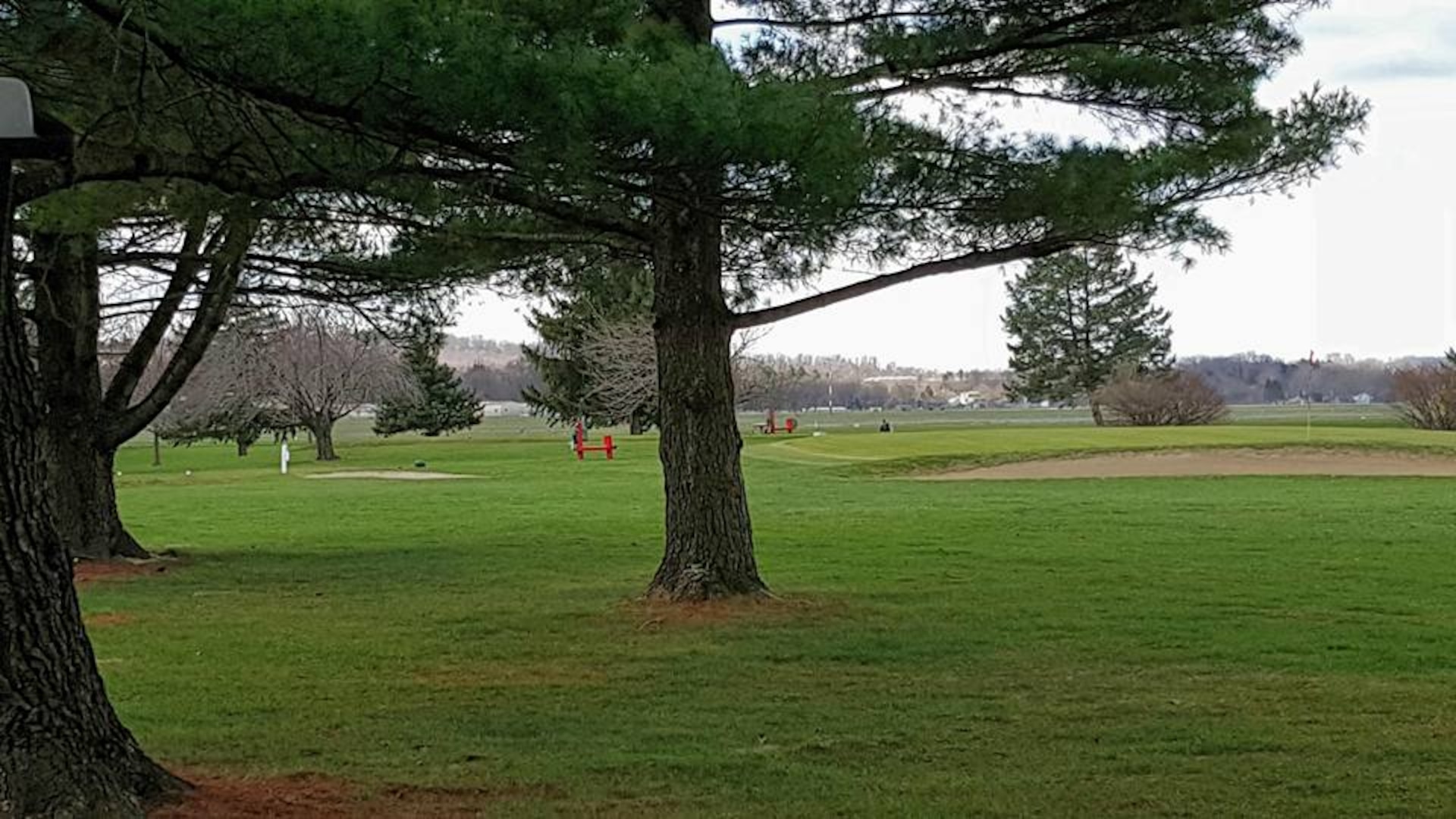 Scenic view of the Riverview Golf Club Course at New Cumberland.