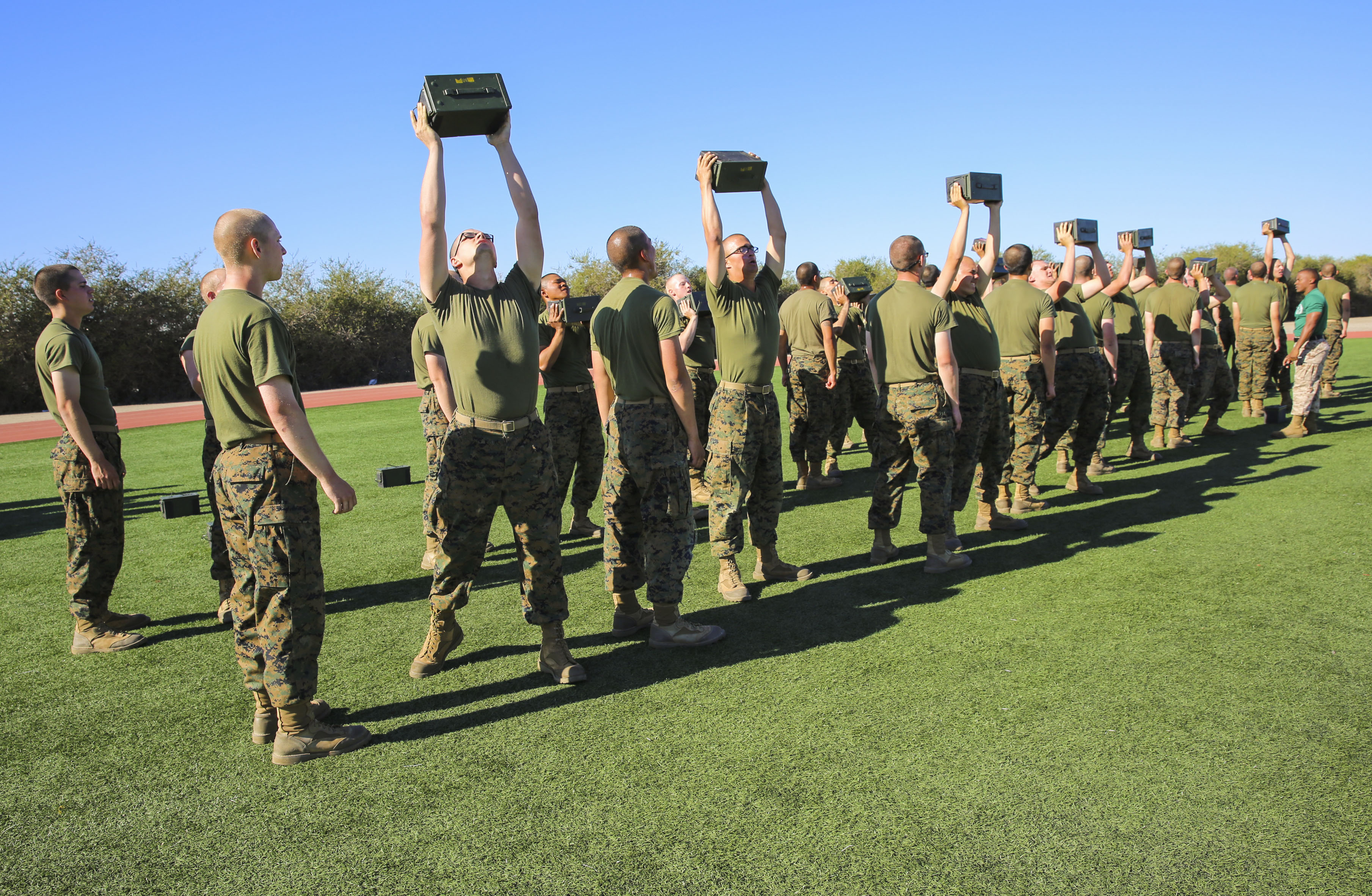 Co. M Combat Fitness Test