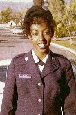 Airman Basic Bianca Sellers circa 1980. (Courtesy photo from Bianca Sellers-Brown)