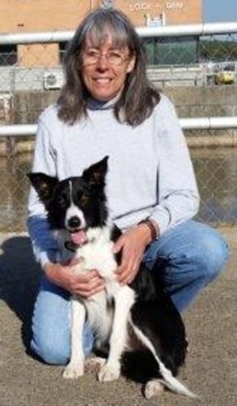 USACE Research Biologist and ERDC’s principal investigator, Dena Dickerson continues to monitor Ellie’s care as the highly-trained border collie keeping Oklahoma’s Robert S. Kerr Lock and Dam free from thousands of cormorants and gulls. Ellie continues to save the Corps’ Tulsa District estimated yearly dam equipment damages of $10,000 due to metal corrosion and yearly bird dropping cleanup charges of $27,000.