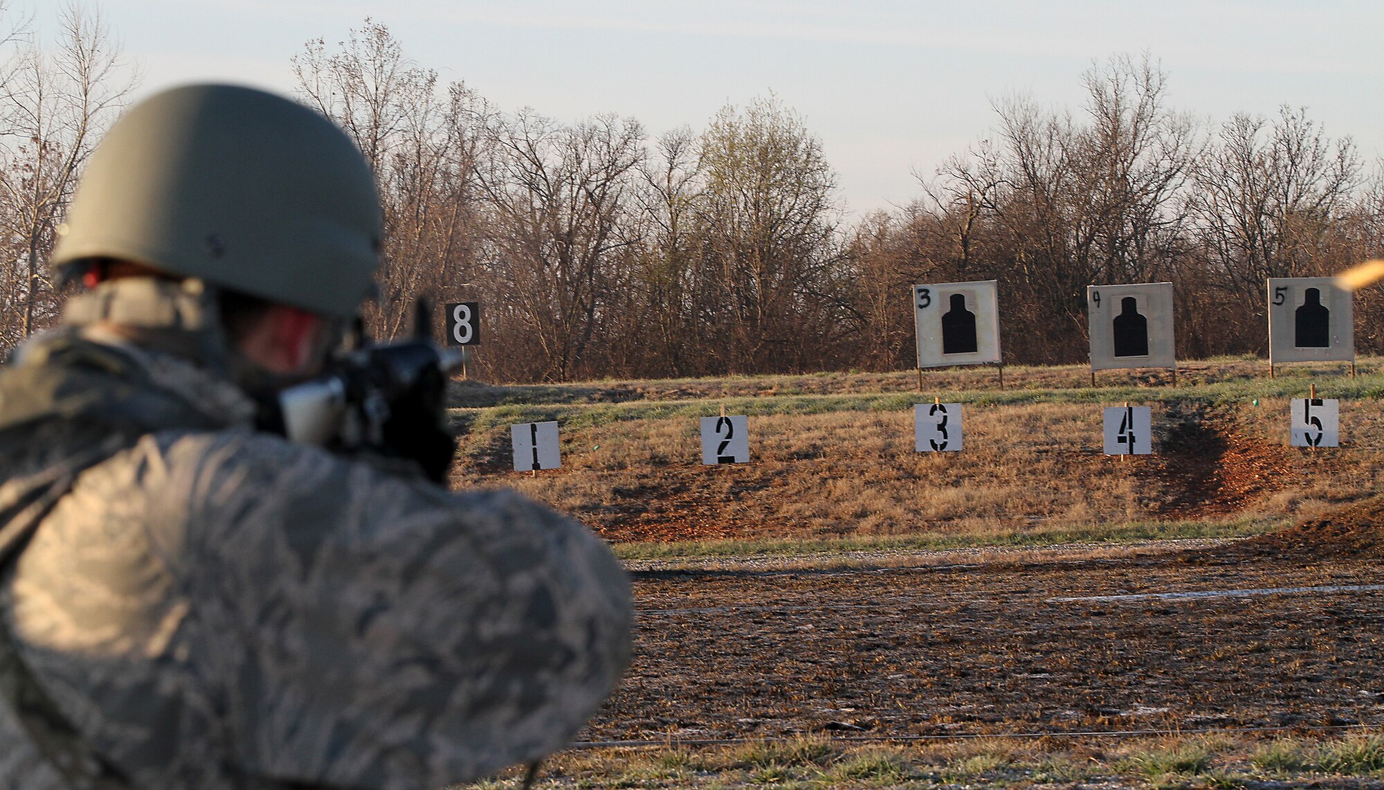 More than 100 Soldiers and Airmen shot their way through the annual Missouri National Guard’s 2016 State Adjutant General State Combat Match Rifle/Pistol Championships at Camp Crowder, Mo (Courtesy photo)

