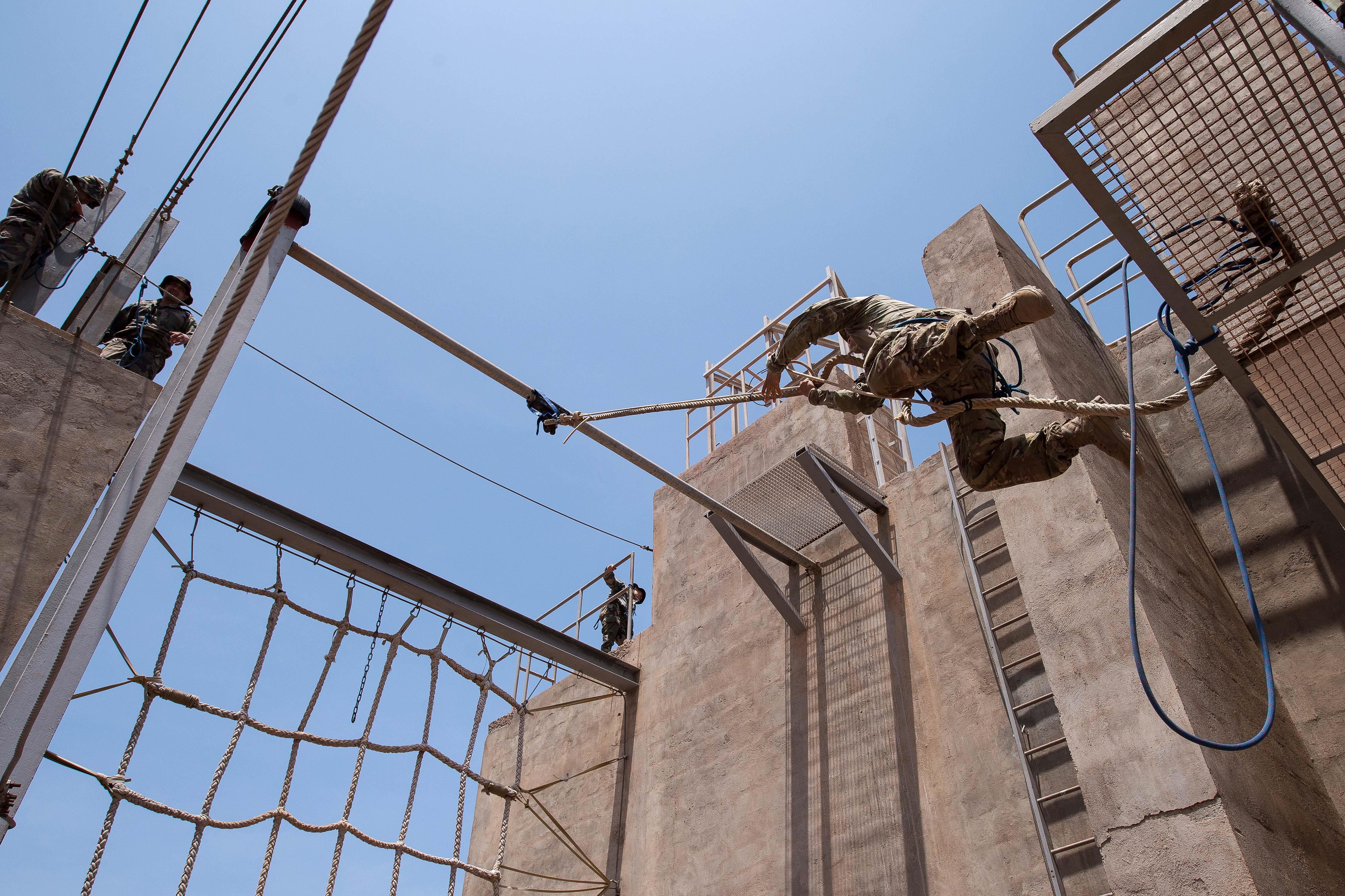 Rope Obstacle | U.S. Department of War