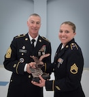 The MIRC Best Warrior Competition recognizes Soldiers who demonstrate commitment to the Army values, embody the Warrior Ethos, and represent the future force of the intelligence community. Congratulation goes to SSG Peters (right), 203d MI BN 
for winning this year’s event.

 
