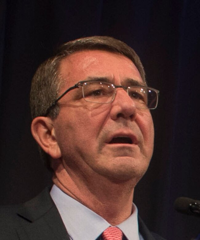 Defense Secretary Ash Carter speaks at the World Affairs Honors Global Education Gala in Washington, D.C., March 29. 2016. DoD photo by Navy Petty Officer 1st Class Tim D. Godbee