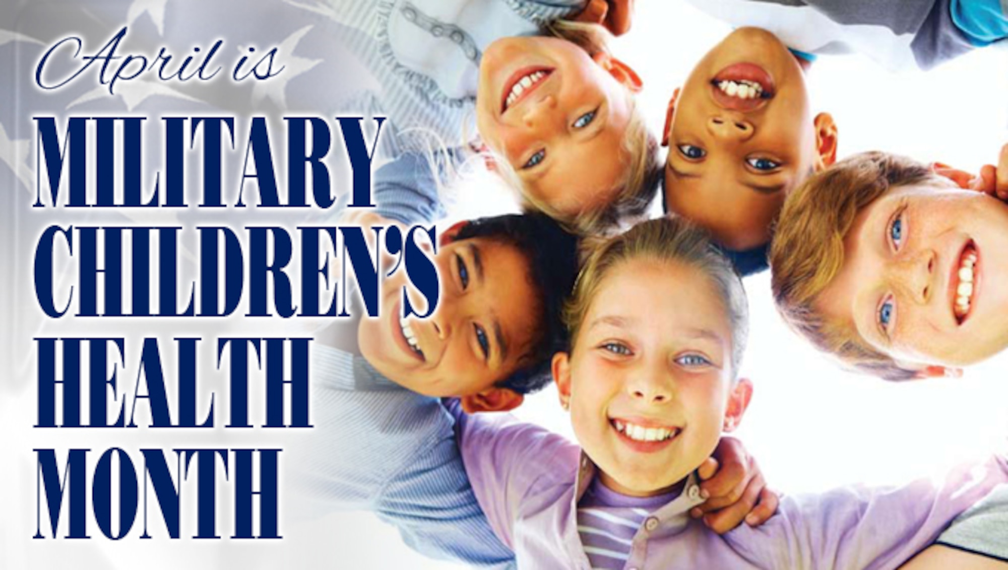 April is Military Children's Health Month website