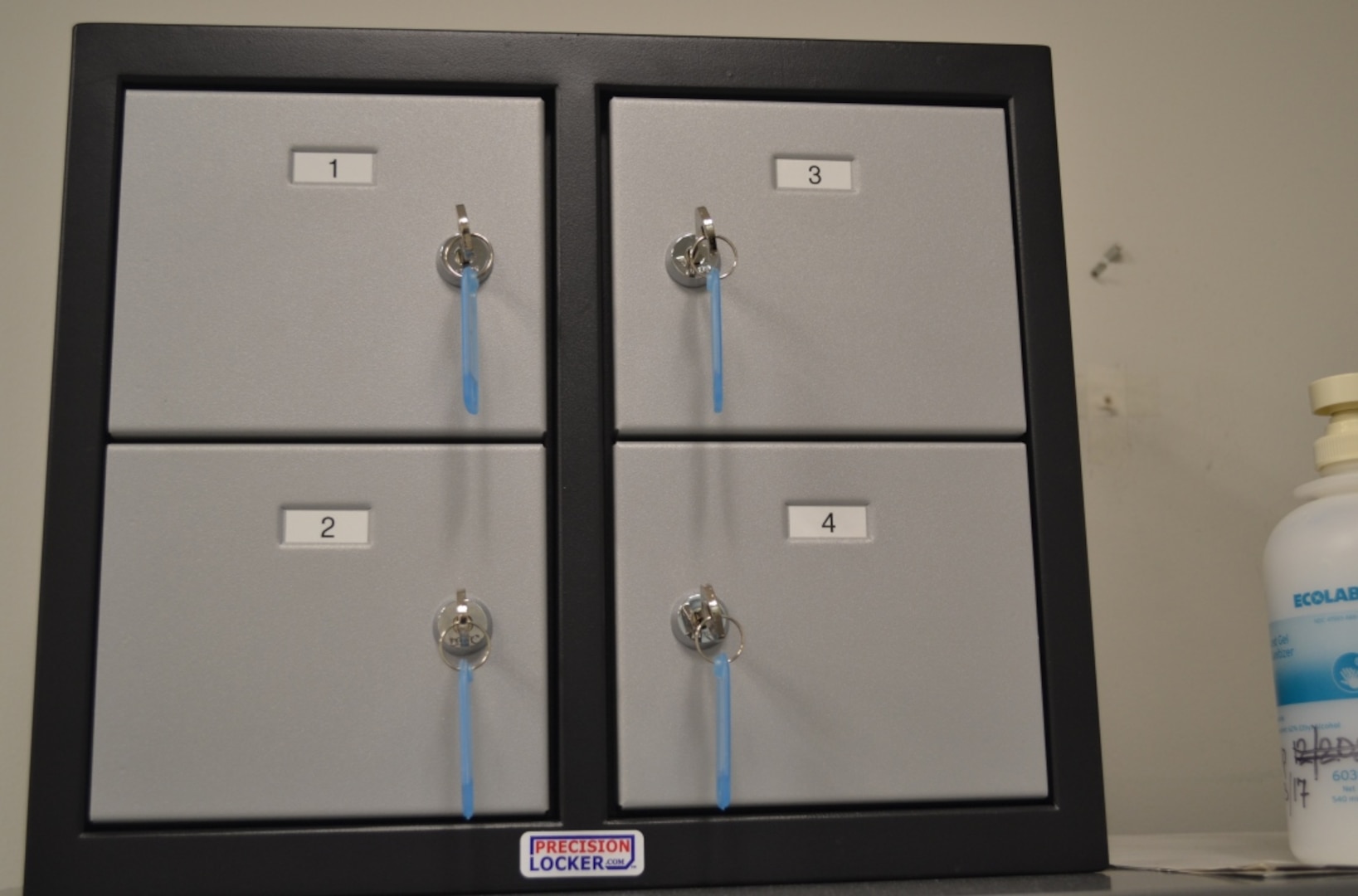 The HQC Health Unit offers police officers a secure place to stow their service weapons while receiving an examination or treatment.