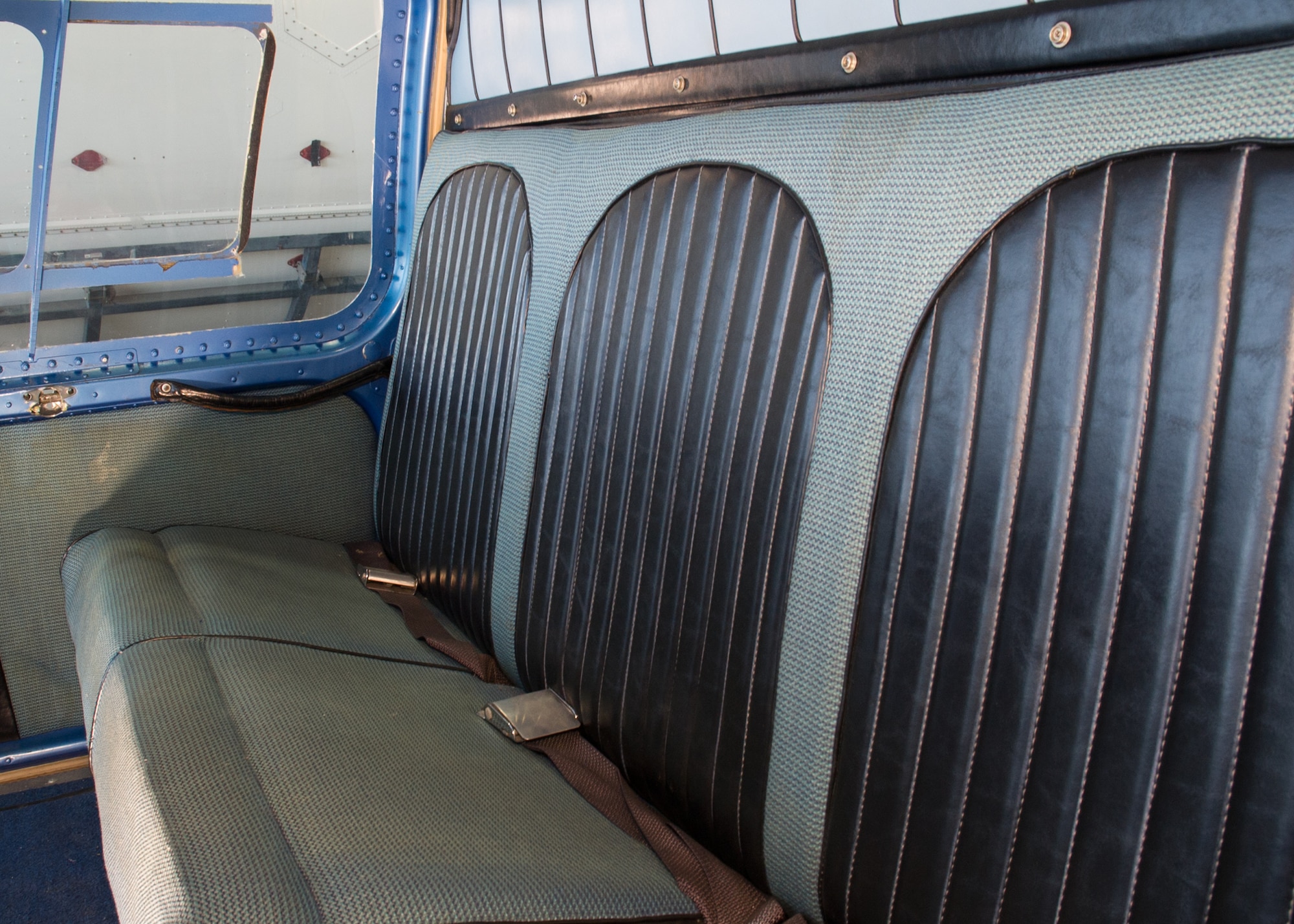 DAYTON, Ohio -- Bell UH-13J Sioux interior view at the National Museum of the United States Air Force. (U.S. Air Force photo by Ken LaRock)