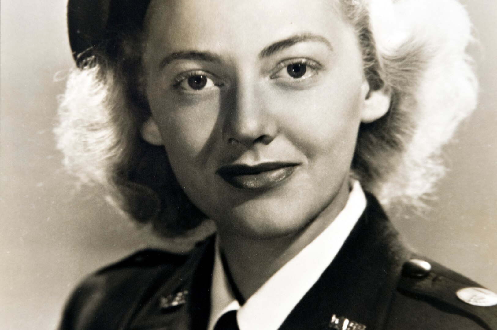 Betty Blake posed in her Women's Auxiliary Ferrying Squadron uniform in 1943. (Courtesy photo)