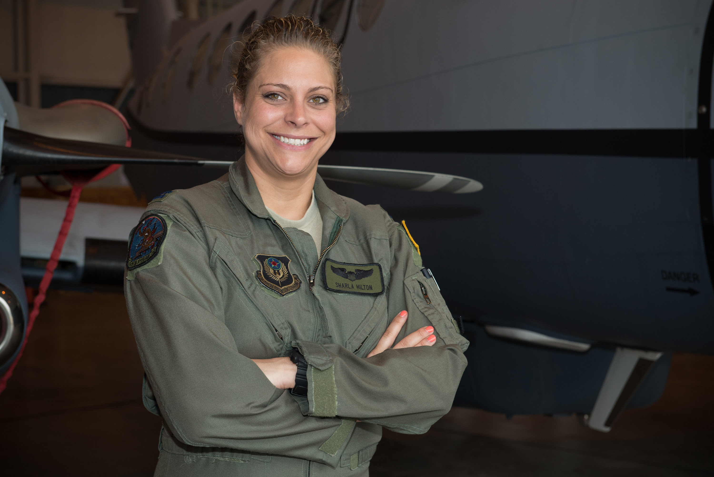 Air Force Capt. Sharla Hilton continues the tradition of women aviators ...