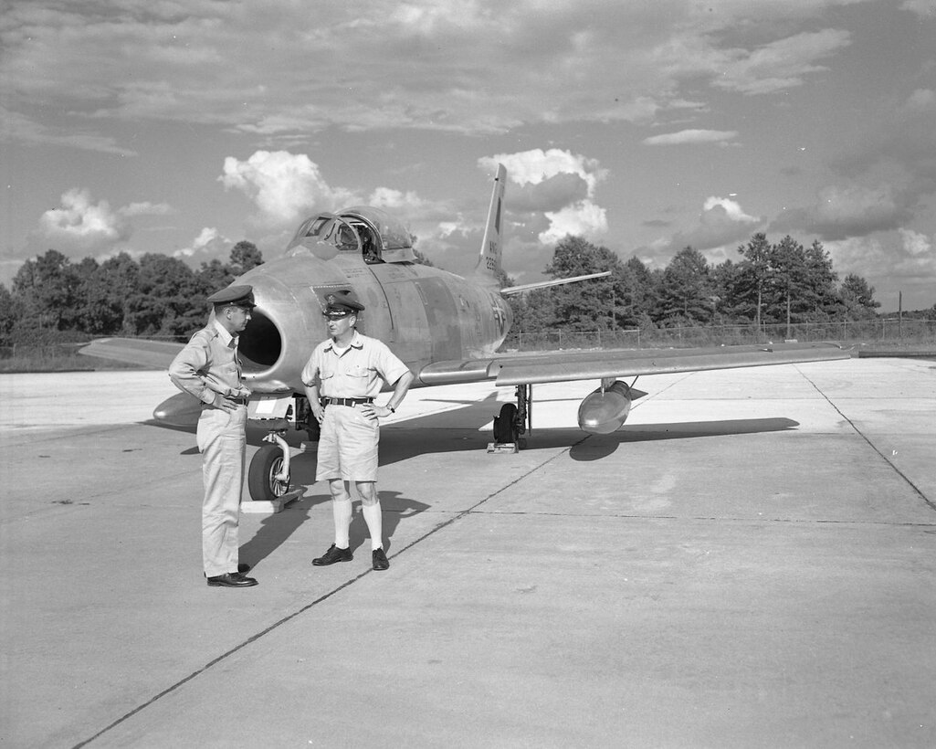 Colonel Payne - Capt. McNeil   F-86E  09/21/57