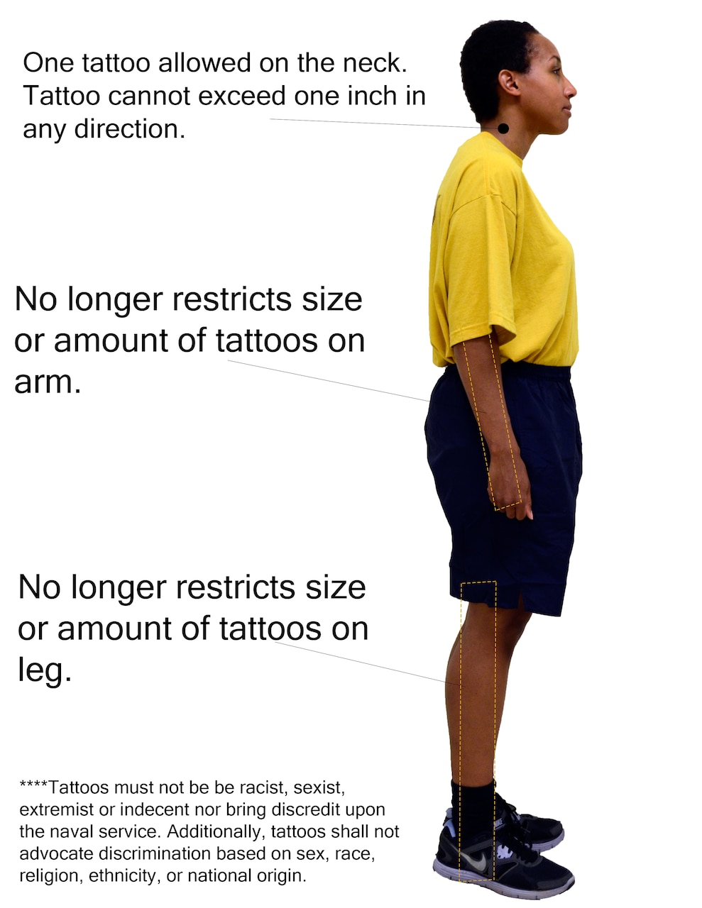 air force neck tattoo policy