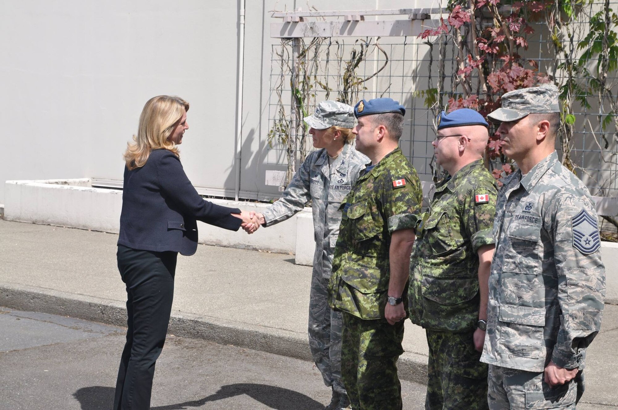 Secretary of the Air Force Deborah Lee James visited the Western Air Defense Sector and 262nd Network Warfare Squadron as part of her tour of Joint Base Lewis-McChord (JBLM). 
 The Secretary had the chance to learn about the 24/7 critical mission of WADS.