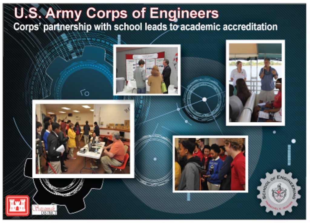 Jenkins High School's engineering program, located in Savannah, recently achieved Georgia STEM (science, technology, engineering, math) program certification, becoming the eighth school in Georgia to receive the accreditation and the first outside of Metro Atlanta. As industry partners with Jenkins, Corps volunteers augment academic curriculum to elevate skills in students studying STEM disciplines at the school’s engineering program.