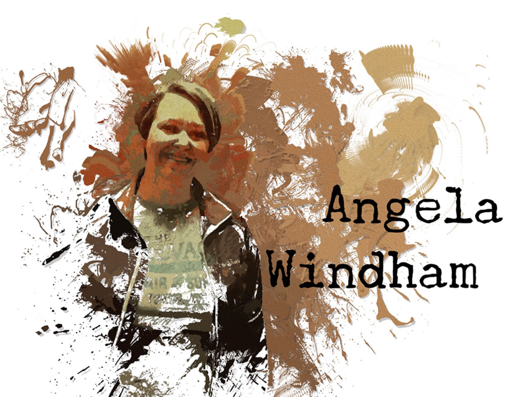 Getting to know you: Angela Windham (U.S. Air Force illustration by Claude Lazzara)