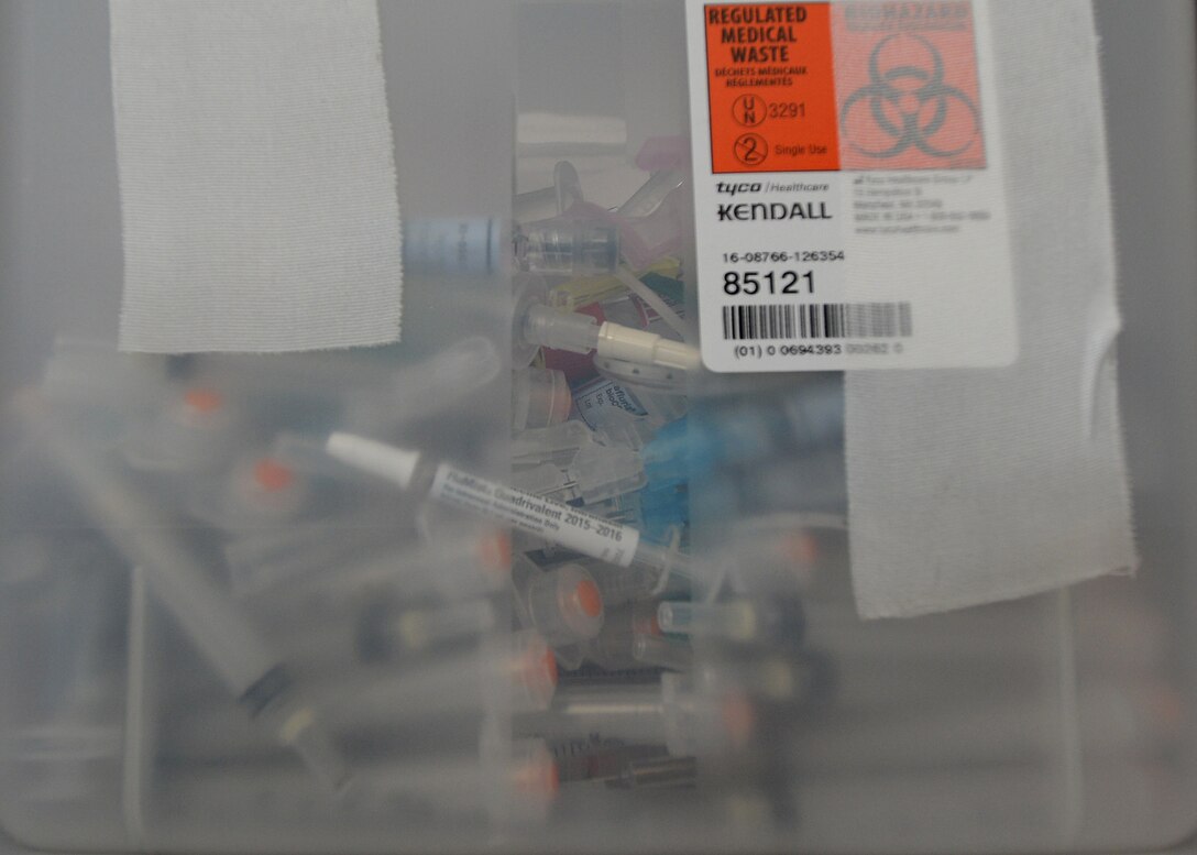 The Reliability clinic provides medical care to its patients to ensure members are physically, mental emotional capable to safely handle vital military assets. The clinic maintains meticulous documentation to ensure every appointment and assessment is recorded accurately. (U.S. Air Force photo by Airman 1st Class Cary Smith/Released) 