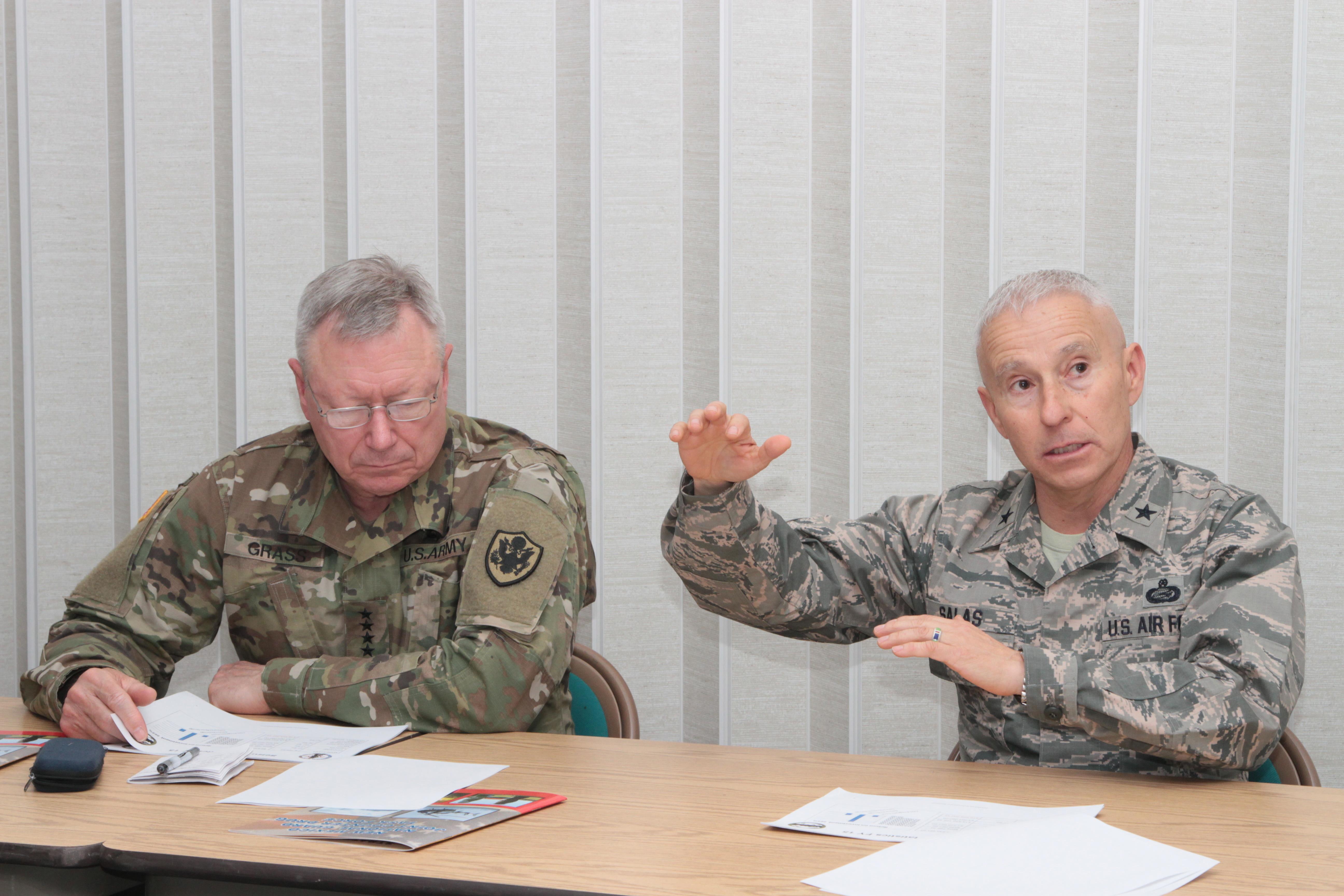Collaboration the catchphrase during chief of the National Guard Bureau’s visit to New Mexico