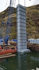 A supplemental water intake chimney provides supplemental water to “Diffuser 14” starting about 150 feet down from the top of the fish ladder, plus water to the adult fish trap.