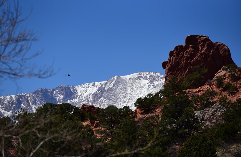 Colorado Color Garden Of The Gods Peterson Air Force Base