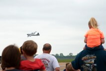A B-29 Superfortress flies overhead during the 2016 Defenders of Liberty Airshow at Barksdale Air Force Base, La., May 1. Her name is Fifi, and she’s the last flying B-29 in existence. During World War II, 3,970 B-29 bombers were built, but Fifi is the only one in the world still capable of flight. (U.S. Air Force photo/Staff Sgt. Joseph A. Pagán Jr.)