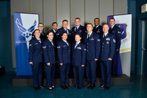 MCGHEE TYSON AIR NATIONAL GUARD BASE, Tenn. - Airman leadership school class 16-5, A-Flight, assembles here, April 26, 2016, at the I.G. Brown Training and Education Center.  (U.S. Air National Guard photo by Master Sgt. Jerry D. Harlan/Released)