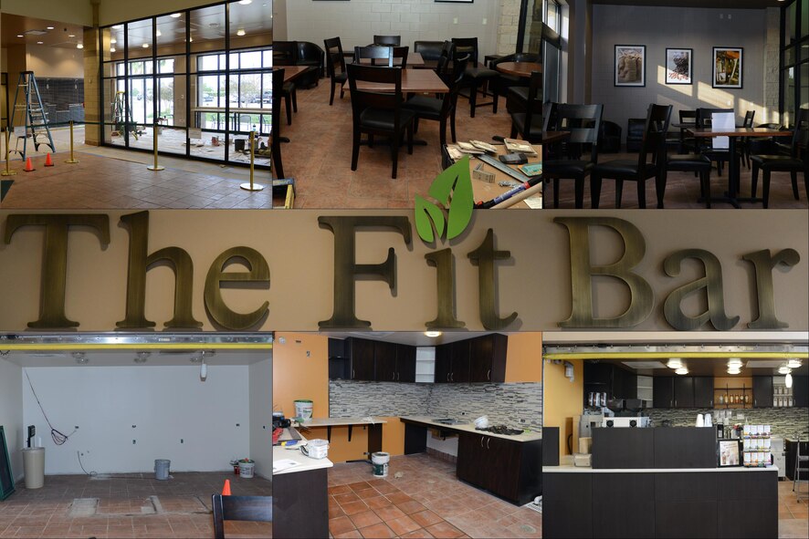 The Fit Bar is scheduled to have its grand opening ceremony at the Losano Fitness Center on Laughlin Air Force Base, Texas, May 16, 2016. The Fit Bar will provide Laughlin personnel with healthy snacks and foods and a quiet place to relax. (U.S. Air Force photo/Senior Airman Jimmie D. Pike)
