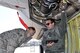 Maintainers from the 927th Aircraft Maintenance Squadron from MacDill AFB, Florida teamed up with the 940th Wing Aircraft Maintenance Squadron at Beale AFB, California to train on the KC-135 here. Both units received valuable training to improve mission effectiveness over their two-week joint training requirement. (U.S. Air Force photo by 1st Lt. Siobhan Hazelwood)