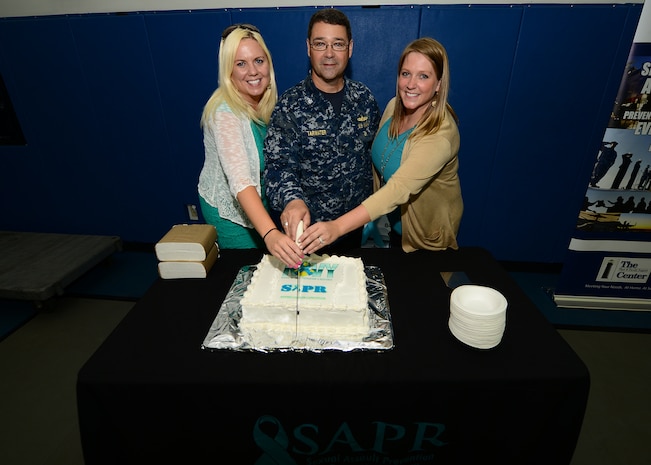 A Sexual Assault Prevention and Response luncheon and Awards ceremony was held at the Bowman center at the Navy Nuclear Power Training Command April 29, 2016. The ceremony was help in recognition of all the sailors and civilian that participated in the SAPR program on Joint Base Charleston - Naval Weapons Station. (U.S. Navy Photo by Mass Communication Specialist 1st Class Sean M. Stafford/Released)