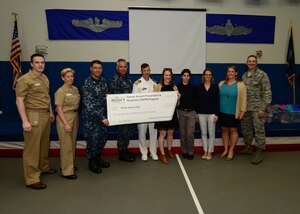 A Sexual Assault Prevention and Response luncheon and Awards ceremony was held at the Bowman center at the Navy Nuclear Power Training Command April 29, 2016. The ceremony was help in recognition of all the sailors and civilian that participated in the SAPR program on Joint Base Charleston - Naval Weapons Station. (U.S. Navy Photo by Mass Communication Specialist 1st Class Sean M. Stafford/Released)