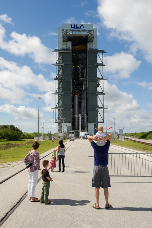 The 45th Space Wing hosted a rare opportunity for more than 2,500 family and friends to tour Cape Canaveral Air Force Station, Florida, April 23, 2016. Guests received an inside look at space launch operations here and landing facilities at the most active spaceport on the Eastern seaboard of the U.S. Guests of the 45th Space Wing members are critical to achieving 100 percent mission success at the World's Premier Gateway to Space. (U.S. Air Force photos/Benjamin Thacker) (Released)