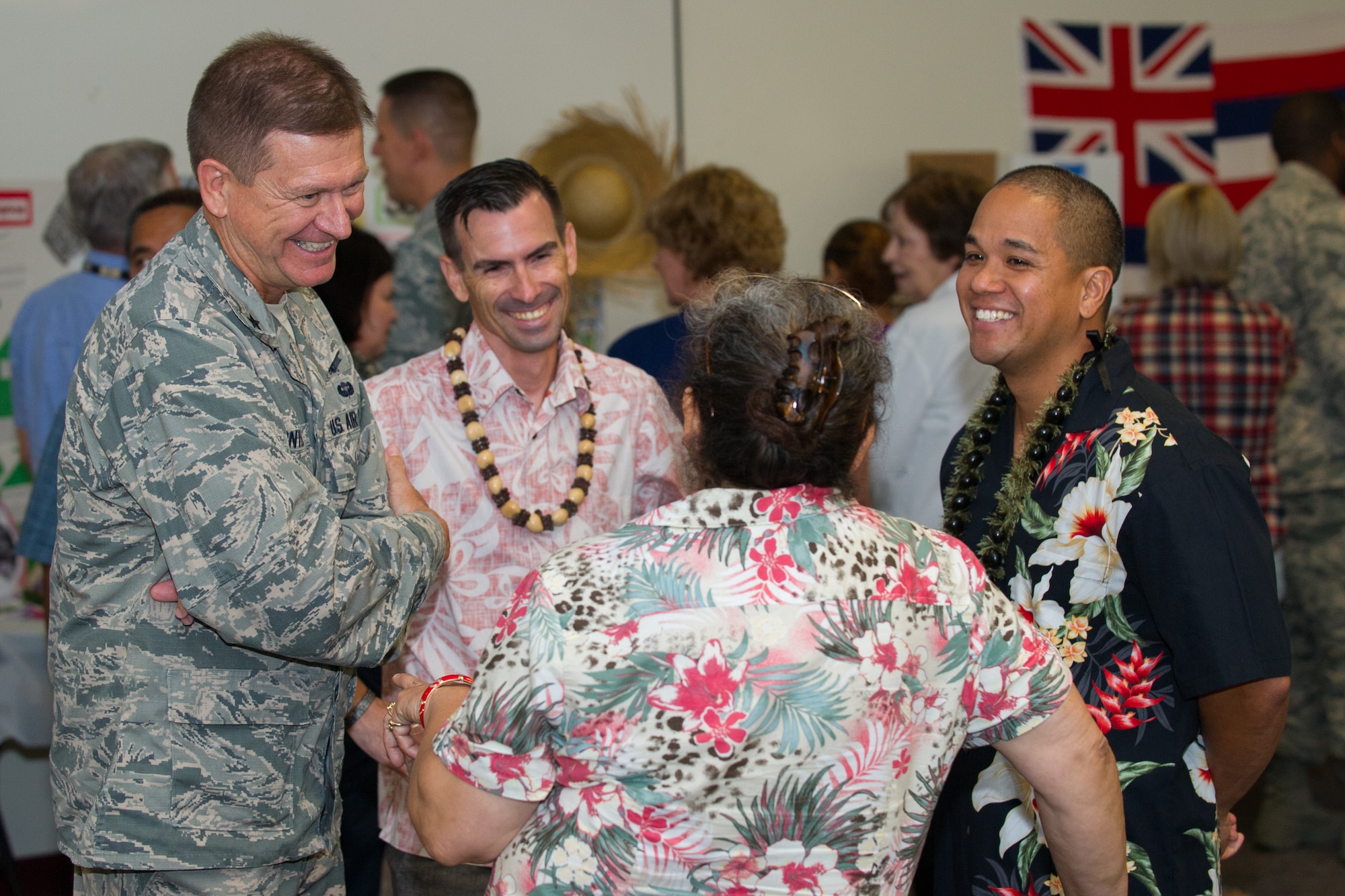 The 45th Space Wing hosted an Asian American and Pacific Islander event at the Patrick Air Force Base, Fla., Shark Center, to kick off the heritage observance month with the Taste of Asia event May 4, 2016. The theme for this year's observance is: Walk together, embrace differences, build legacies, which is designed to bring cultural awareness through art, education, food, entertainment and more. (U.S. Air Force photos/Benjamin Thacker) (Released)