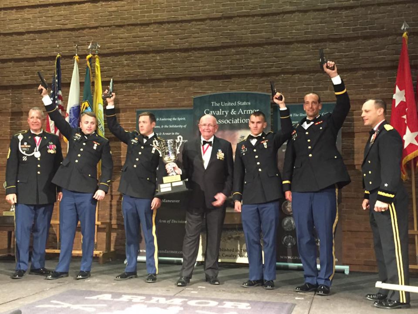 The crew from the North Carolina Army Guard's C Company, 1st Battalion, 252nd Armor Regiment have been named the Army's best tank crew and have won the Sullivan Cup.