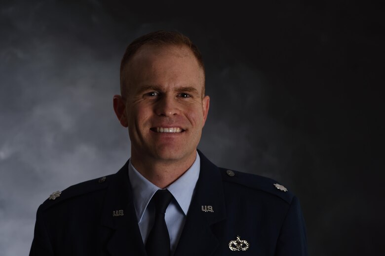 Lt. Col. Gibb Little, commander 423rd Civil Engineer Squadron sits for a personality portrait, April 1,2016, at RAF Alconbury. Little began his career at The Citadel in South Carolina, and has had five assignments since.