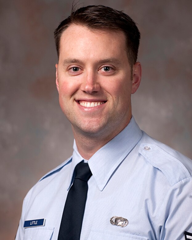 Staff Sgt. Matthew Little  is one of five members of the Air Force inaugural class enrolled in the Enlisted to Medical Degree Preparatory Program. The Enlisted to Medical Degree Preparatory Program is a partnership between the Armed Services and Uniformed Services University. Designed for enlisted service members, the two-year program enables members to remain on active duty status while enrolled as full-time students in preparation for application to medical school. (Courtesy photo)
