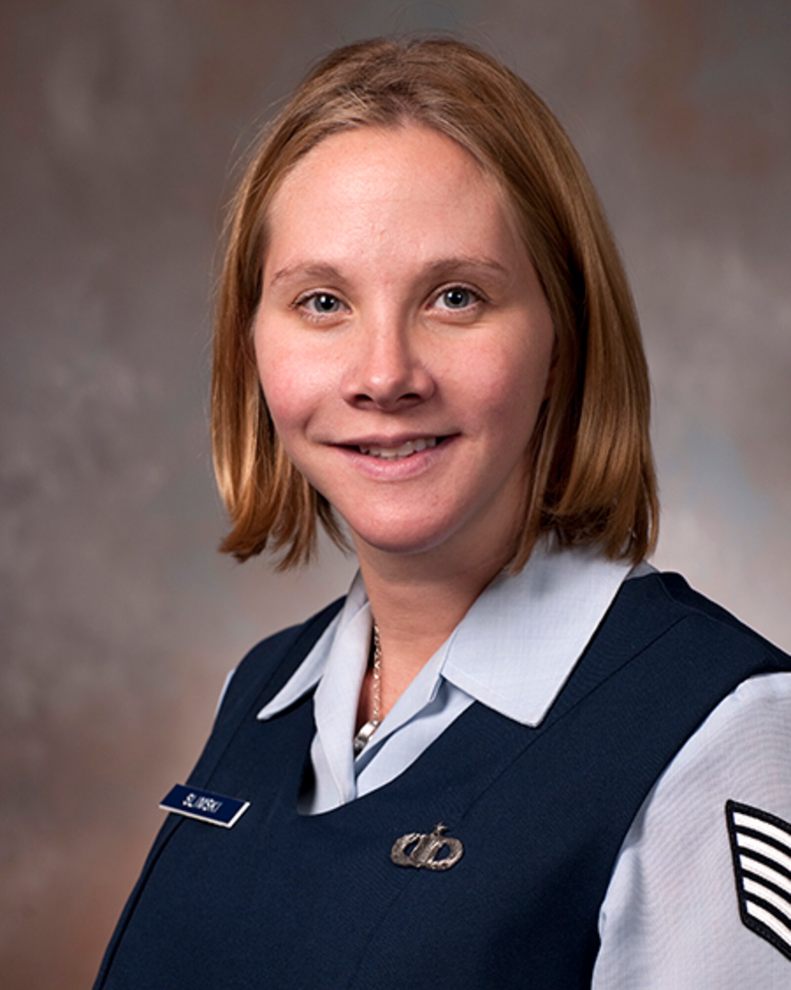 Tech. Sgt. Lindsay Slimski is one of five members of the Air Force inaugural class enrolled in the Enlisted to Medical Degree Preparatory Program. The Enlisted to Medical Degree Preparatory Program is a partnership between the Armed Services and Uniformed Services University. Designed for enlisted service members, the two-year program enables members to remain on active duty status while enrolled as full-time students in preparation for application to medical school. (Courtesy photo)