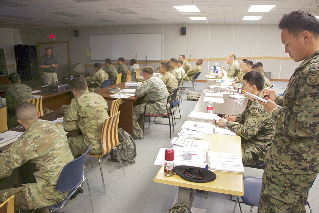 south korean army training