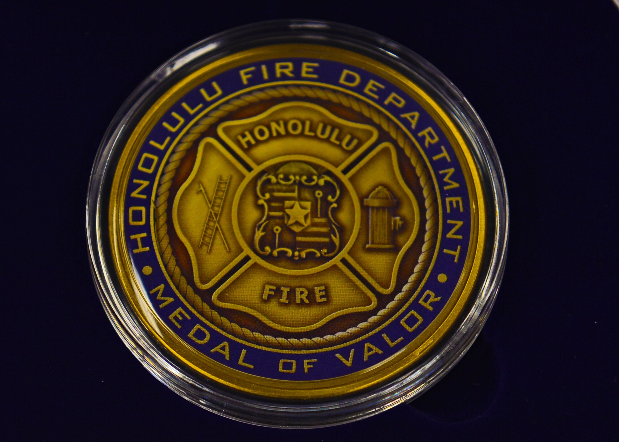 JBPHH Amn awarded The Honolulu Fire Departments Medal of Valor > 15th