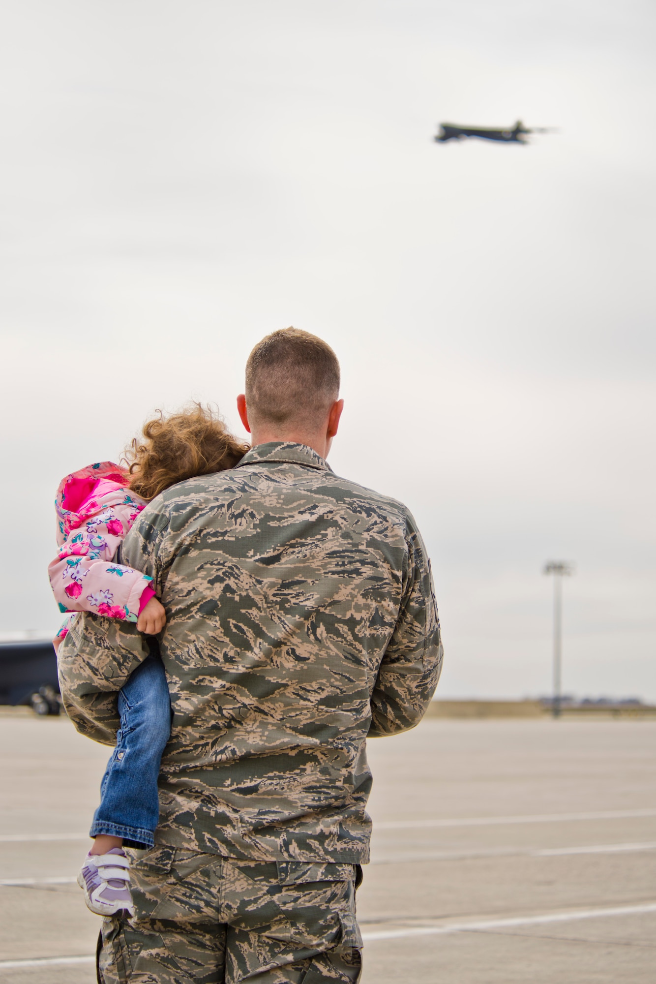 Airmen from the 5th Aircraft Maintenance Squadron participated in Bring Your Kids to Work Day at Minot Air Force Base, N.D., April 28, 2016.  Airmen and their families toured a static display of a B-52H Stratofortress and trainer munitions on the flightline. Family members were given an up-close view of what their Airmen do on a daily basis.