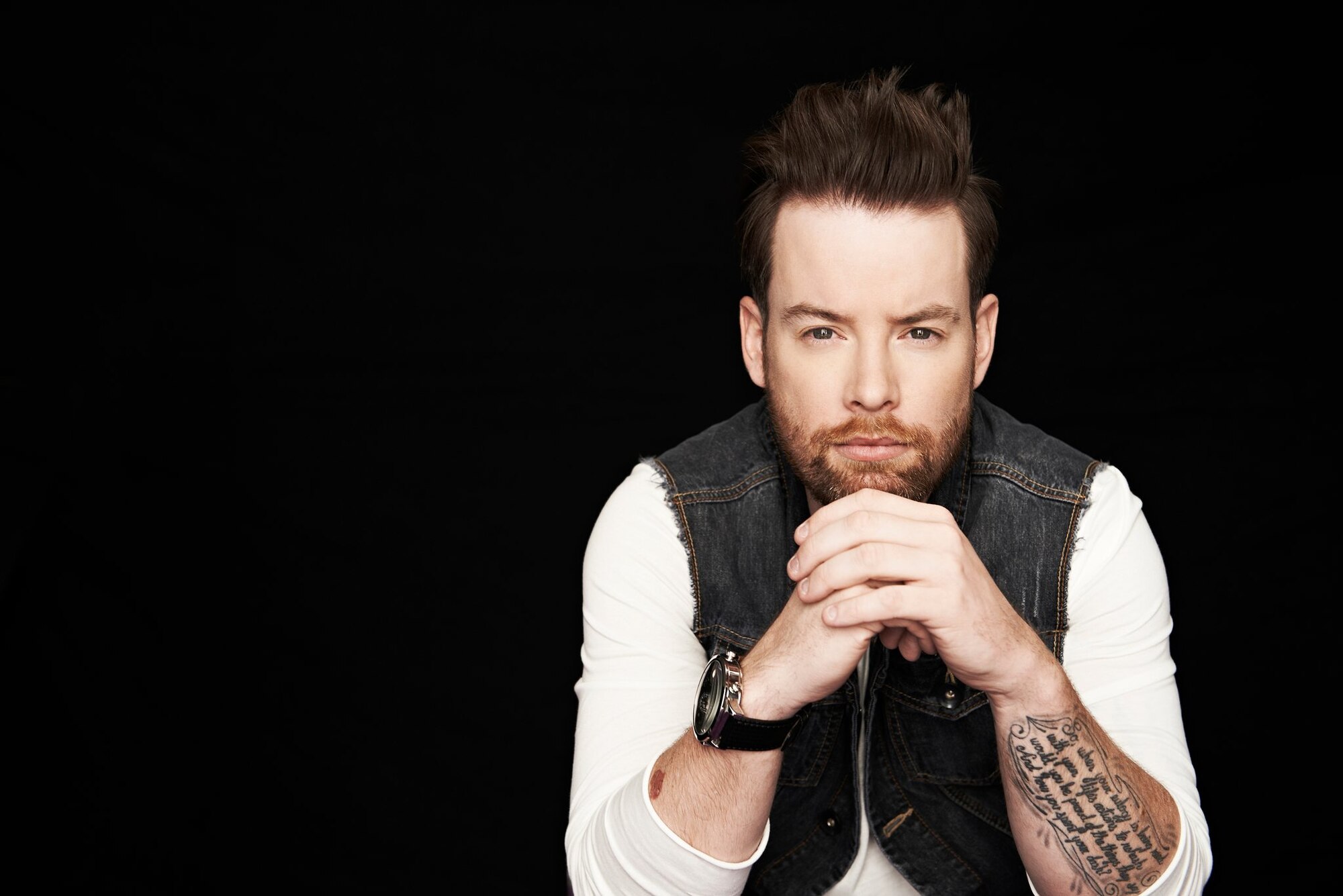Nashville singer-songwriter and “American Idol” winner David Cook is slated to rock out with Team Malmstrom during a free concert at the 3-Bay Hangar May 28 at 4 p.m. Cook will be performing for U.S. military personnel and their sponsored guests at 16 different Air Force bases around the country. (Courtesy photo)