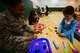 "I have never been to a Sensory Camp before, but I love kids and wanted to get involved," said U.S. Air Force Airman 1st Class Lawanda Register, Detachment 5 postal Airman. "I just talked to the Airman & Family Readiness Center, got signed up to help and now I get to play with kids and Play-Doh. What's not to love about that?"

If you are looking for ways to get involved with activities with 423rd Force Support Squadron at RAF Alconbury, United Kingdom, call the A&FRC at 01480 84 3557.

(U.S. Air Force photo by Tech. Sgt. Jarad A. Denton/Released)