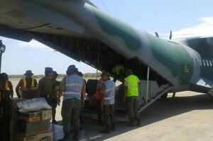 The Brazilian Air Force brought humanitarian aid to the city of Manta for the victims of the 7.8-magnitude earthquake that struck Ecuador on April 16th. [Photo: SICOFAA] 