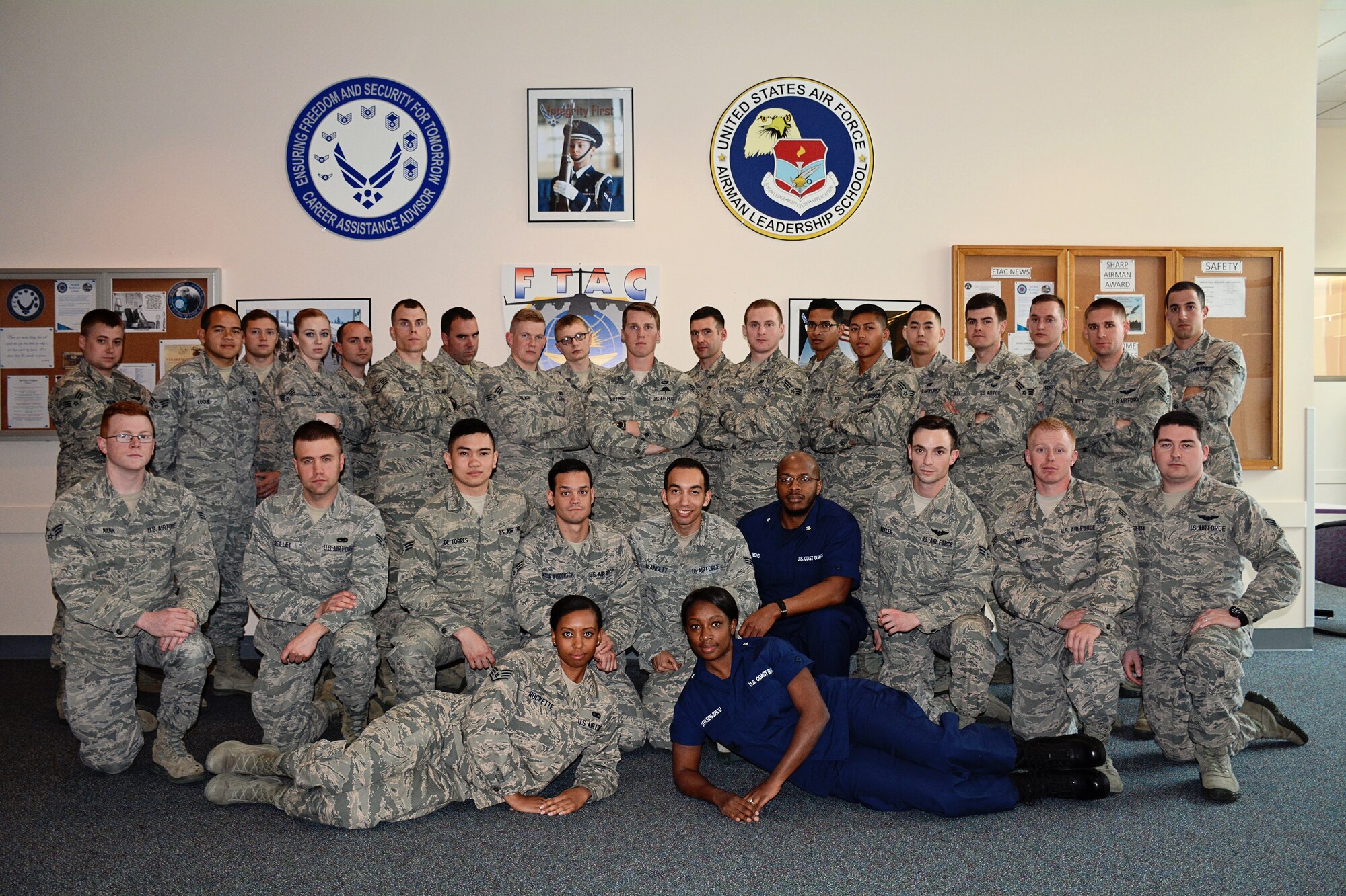 Congratulations to the Airmen and Seamen who graduated the Julius A. Kolb Airman Leadership School May 10, 2016 at Joint Base Lewis-McChord, Wash. (Courtesy photo)  