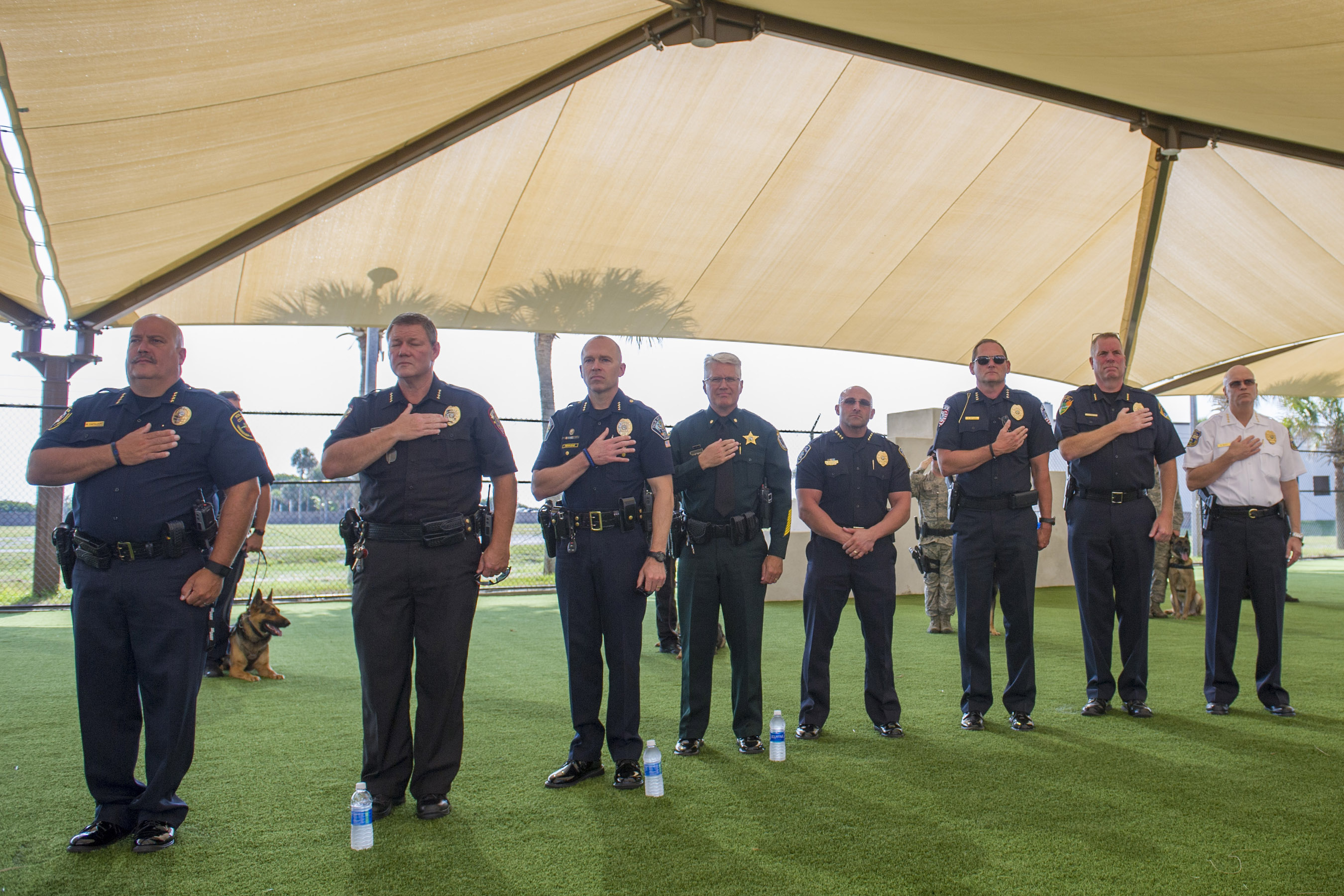 45th SFS unveils new military working dog obedience yard