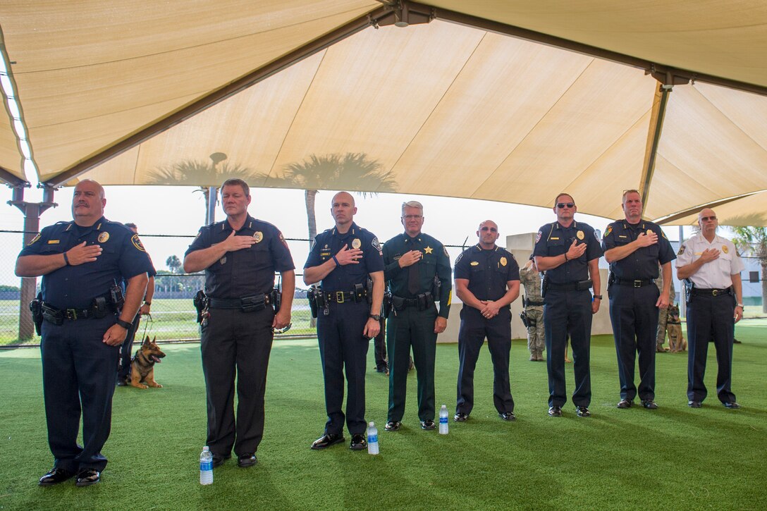 45th SFS unveils new military working dog obedience yard