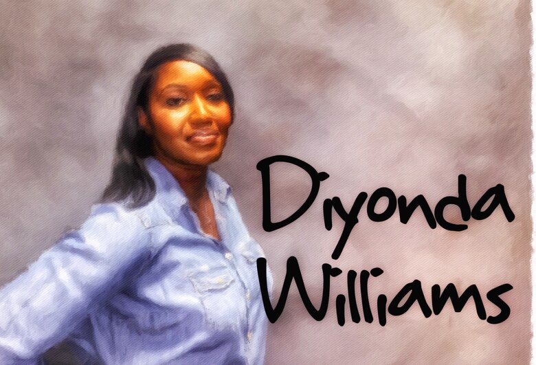Getting to know you: Diyonda Williams(U.S. Air Force illustration by Claude Lazzara)