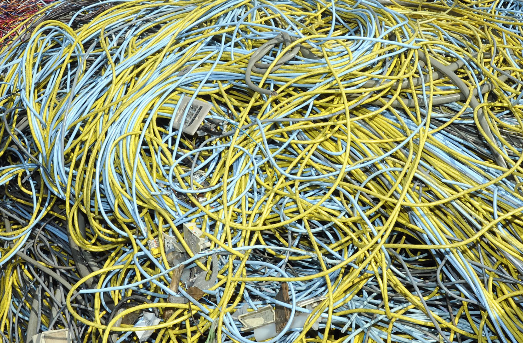 Metal, stainless steel, copper wire, brass and   aluminum are all able to be turned into a profit. (U.S. Air Force photo by Tommie Horton)
