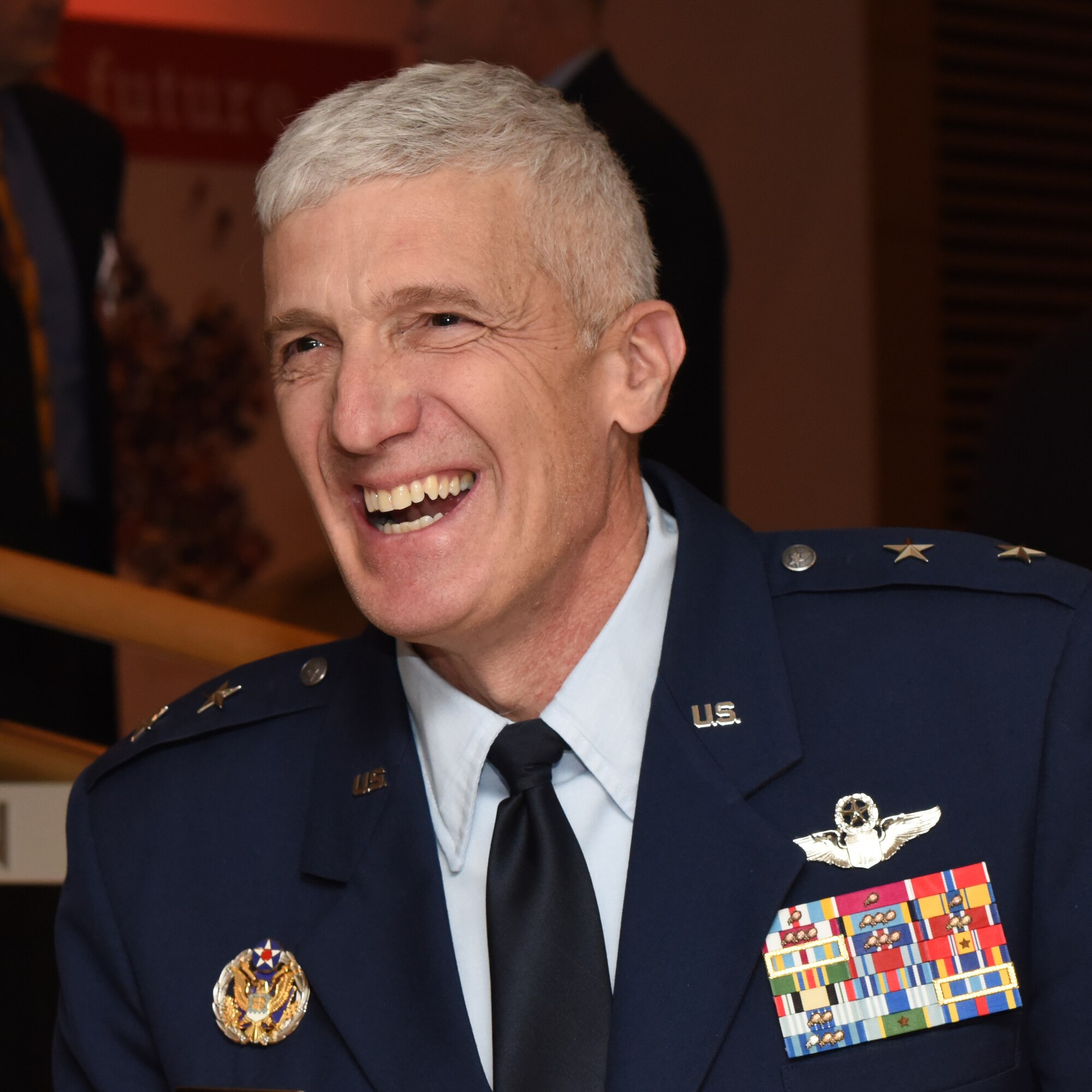 Maj. Gen. Thomas Masiello hands over command of AFRL to Maj. Gen. Robert D. McMurry Jr. on May 13 and will officially retire in July, ending his 35-year career with the Air Force. (U.S. Air Force photo/Mikee Huber)