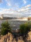 Ice Harbor Lock and Dam, located at Snake River Mile 9.7 near Burbank, Washington.
