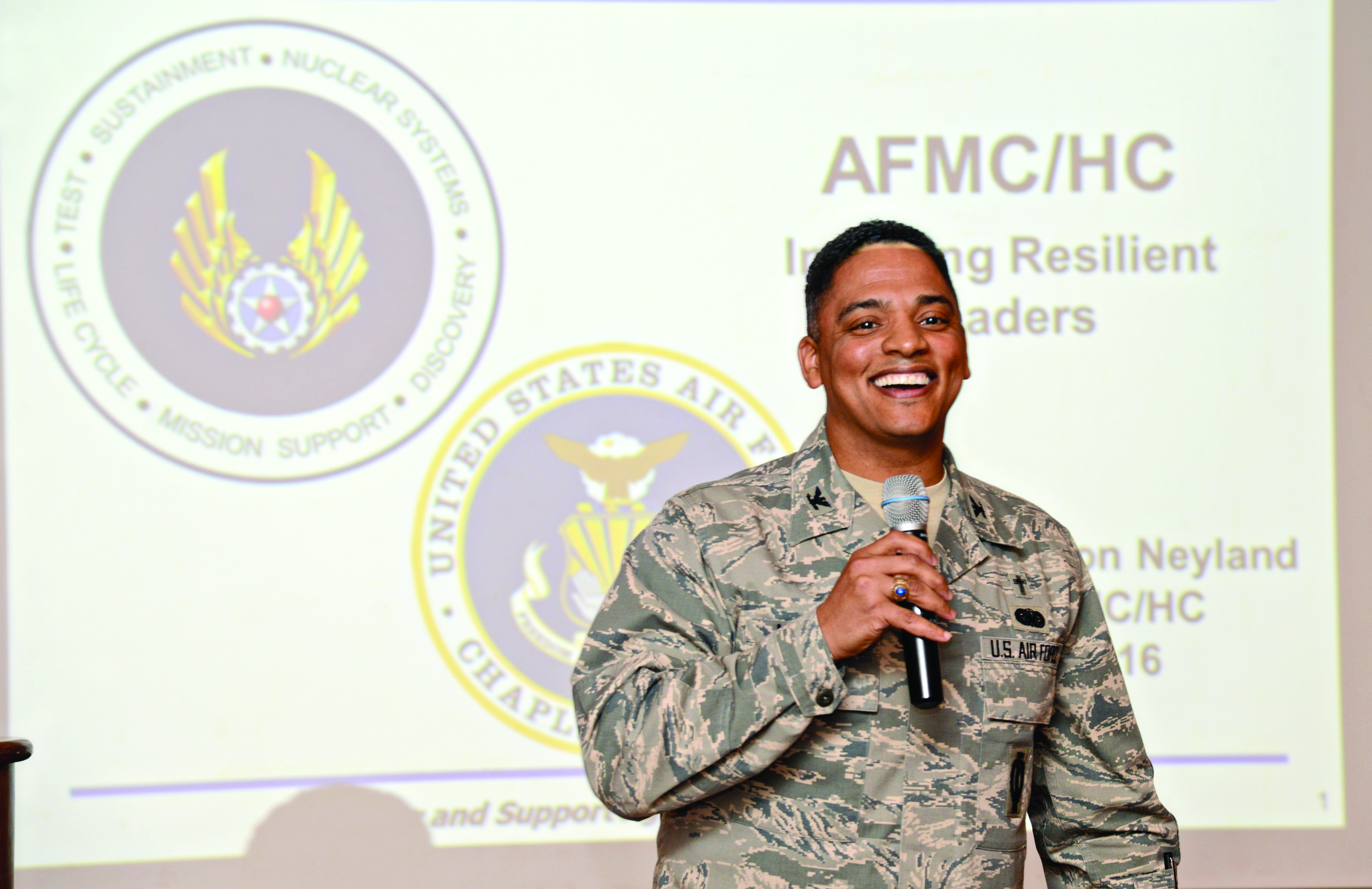 Afmc Command Chaplain Offers Keys To Resilient Leadership Tinker Air Force Base Article Display