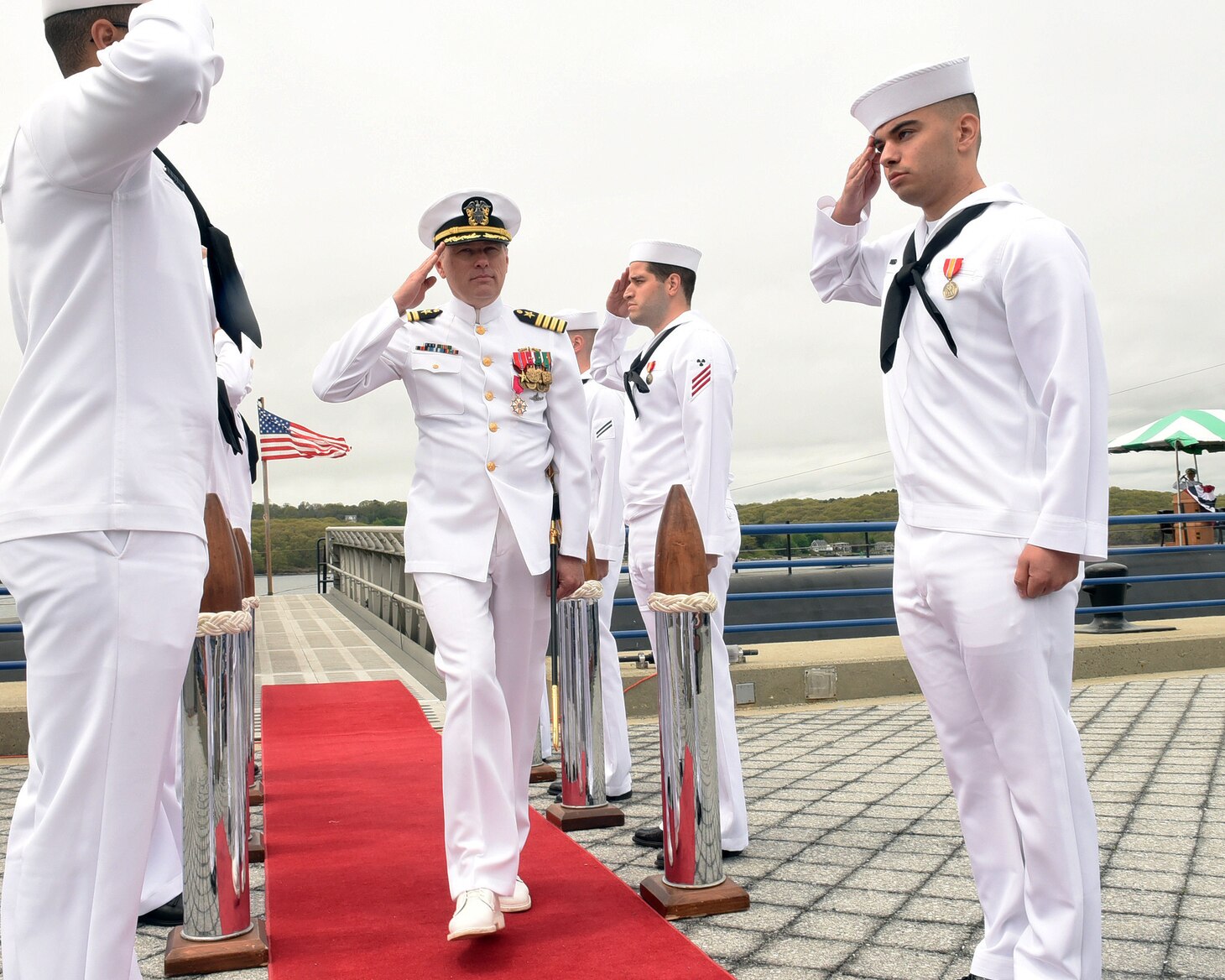 Navy Captain Most Proud of Building Boats Retires After 35 Years ...