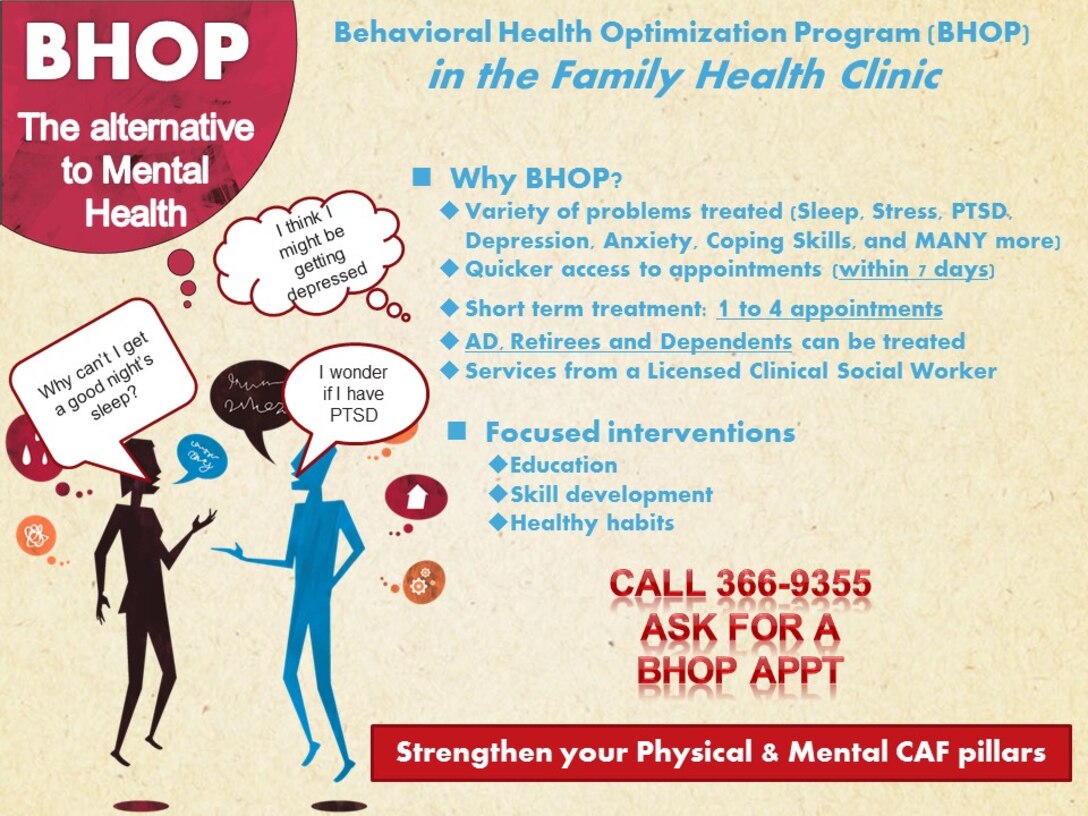 In order to raise awareness of Airmen’s wellbeing, May has been dedicated to educating service members about the importance of mental health. 